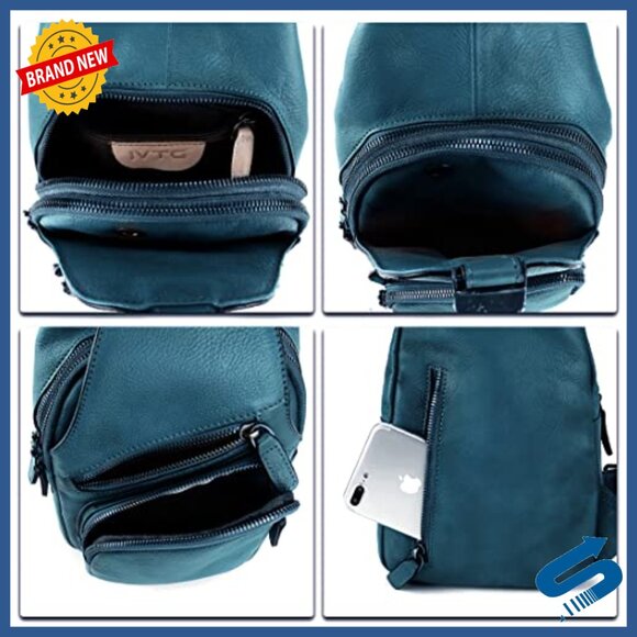 deena and ozzy leather backpack Crazy Horse - Black Deena & Ozzy - two